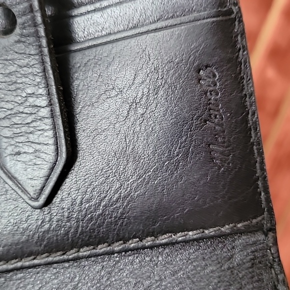 Madewell Post Billfold Wallet Leather Sold Out - Picture 4 of 9